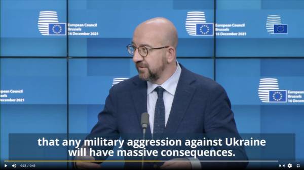 Un'aggressione militare contro l'Ucraina avrà conseguenze gravissime