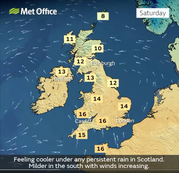 Previsioni Meteorologiche: Il Tempo Instabile Continua a Imperversare nel Regno Unito